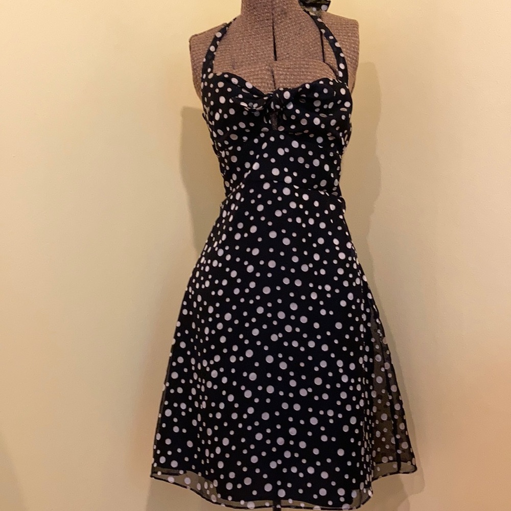 Betsey Johnson Champagne Bubbles Cocktail Dress